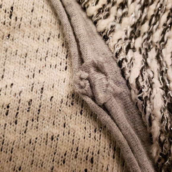 Meadow Rue Oversized Shimmer Tunic S - Picture 9 of 9